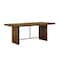 Armen Living Superb Rustic Oak Dining Table LCSUDIRU - alternate 1